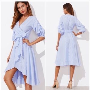 Summer wrap dress
